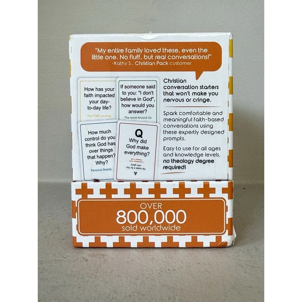 Talking Point Family Conversation Starter Cards Christian